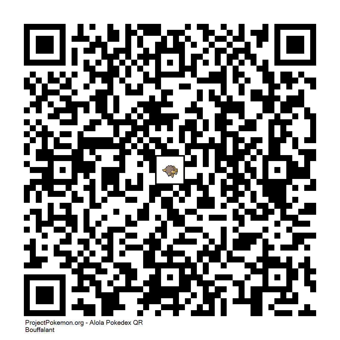 Cdigo QR de Bouffalant